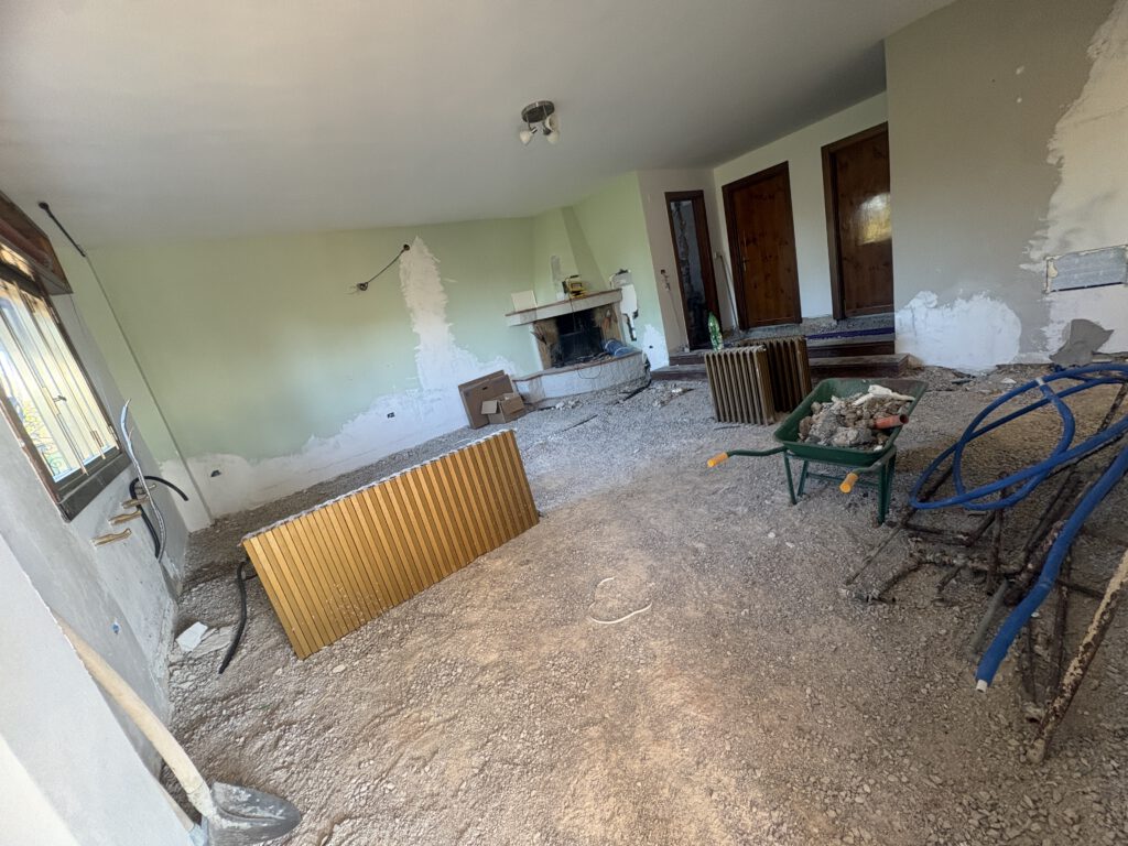 woonkamer op 15 november