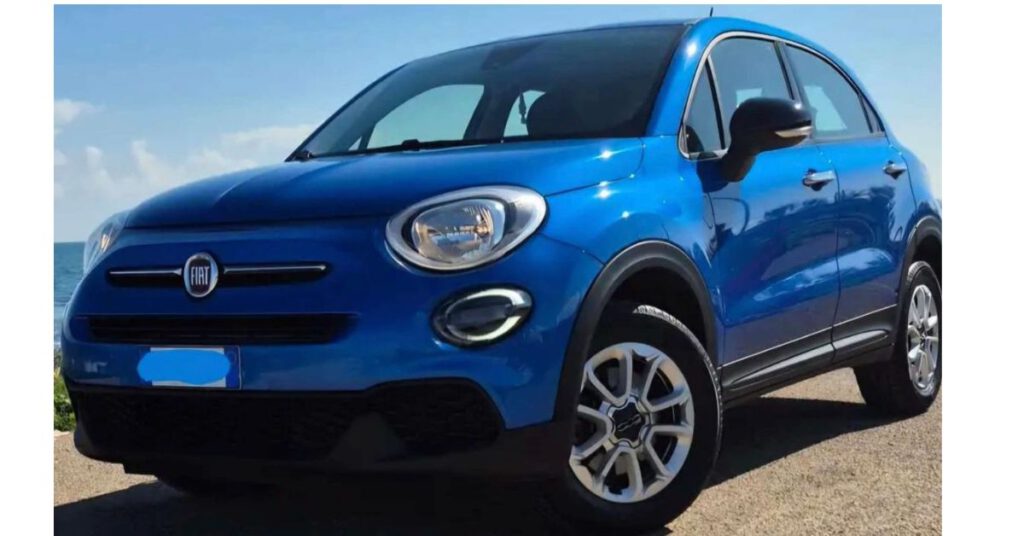 Fiat500x blauw
